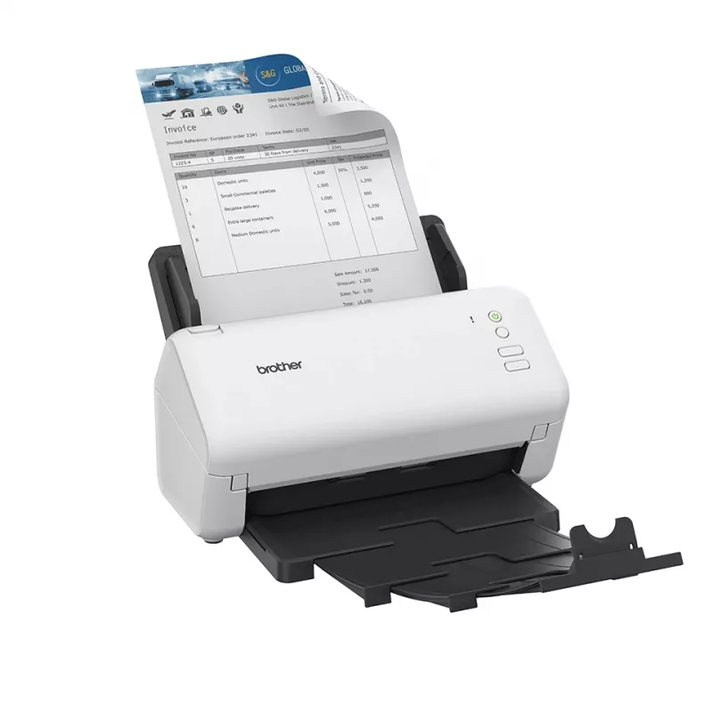 Brother ADS-4100 scanner ADF-scanner 600 x 600 DPI A4 zwart, wit
