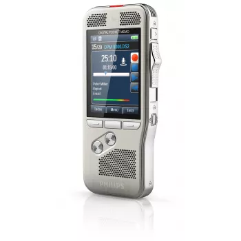 Philips DPM 8300 dictafoon intern geheugen zilver
