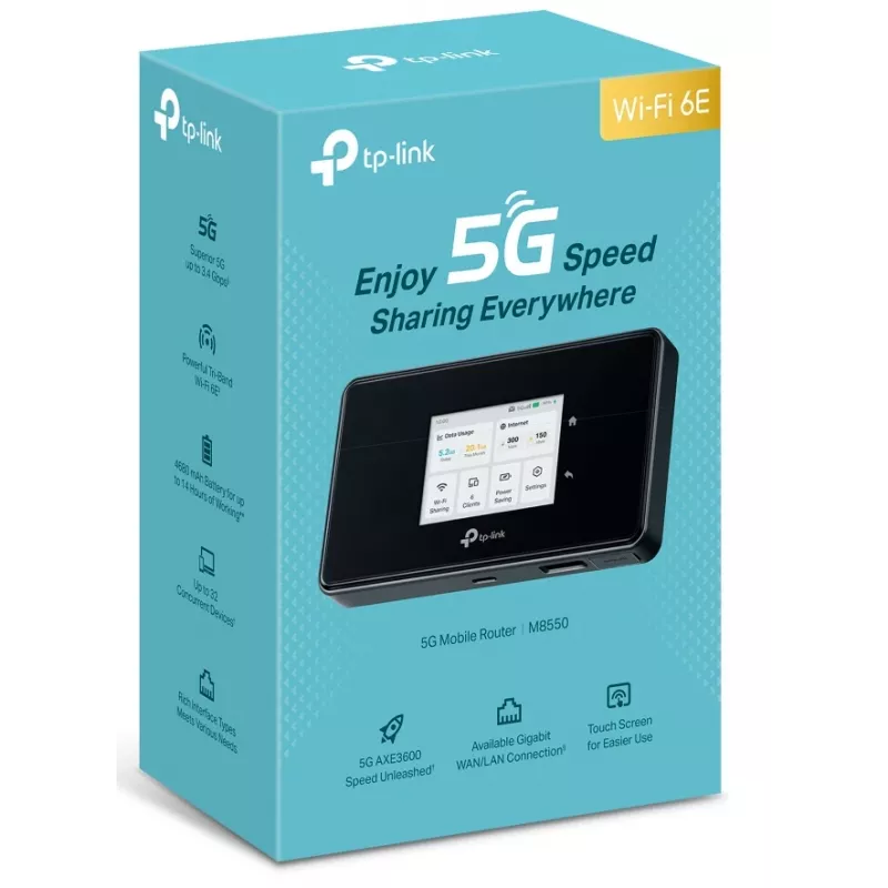 TP-Link M8550(EU) mobiel netwerkapparaat mobiel netwerk-router