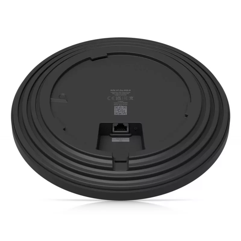 Ubiquiti UniFi U7 Pro XGS Wi-Fi 7-toegangspunt, tri-band 2,4/5/6 GHz, 8600 Mbit/s, zwart