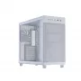 ASUS PRIME AP303 TG 90DC00V3-B39010 pc-behuizing Midi Tower, ATX/Micro-ATX, gehard glas, 2x USB 3.2, zonder voeding, wit