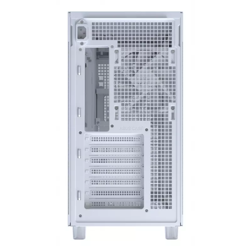 ASUS PRIME AP303 TG 90DC00V3-B39010 pc-behuizing Midi Tower, ATX/Micro-ATX, gehard glas, 2x USB 3.2, zonder voeding, wit