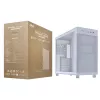 ASUS PRIME AP303 TG 90DC00V3-B39010 pc-behuizing Midi Tower, ATX/Micro-ATX, gehard glas, 2x USB 3.2, zonder voeding, wit