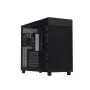 ASUS PRIME AP303 TG 90DC00V0-B39010 pc-behuizing Midi Tower, ATX/Micro-ATX/Mini-ITX, gehard glas, 2x USB 3.2, zonder voeding, zwart