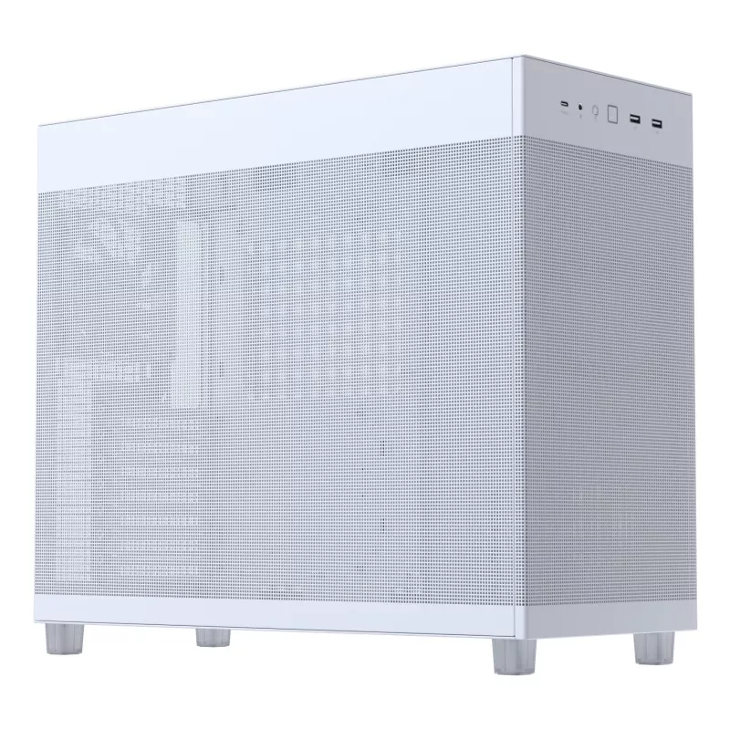 ASUS PRIME AP303 Mesh 90DC00V3-B39000 pc-behuizing Midi Tower, ATX/Micro-ATX, mesh-paneel, 2x USB 3.2, zonder voeding, wit