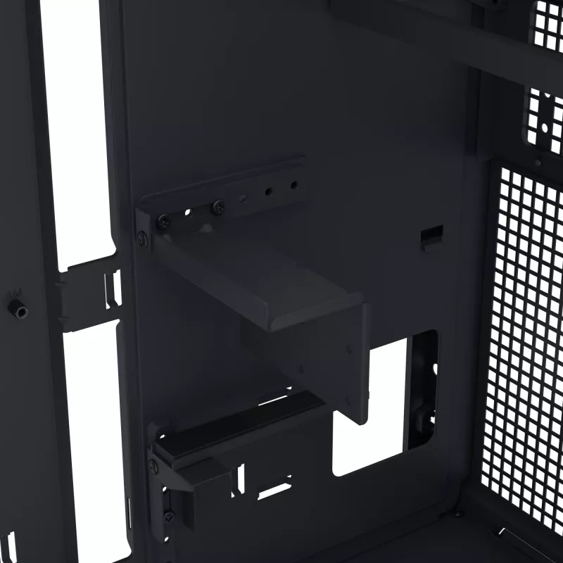 PC-behuizing ASUS Prime AP303 Mesh midi tower — ATX, ondersteunt GPU 36 cm, CPU-koeler 165 mm, USB-A 2×, USB-C 1