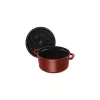 Ronde gietijzeren kasserol Staub La Cocotte 6,7 l, 28 cm diameter