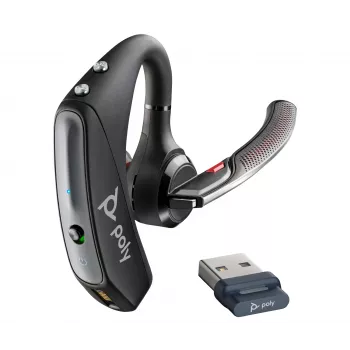 Headset Poly Voyager 5200 USB-A Bluetooth-headset + BT700-dongle