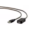 GEMBIRD actieve USB 2.0-verlengkabel, 10 m - zwart
