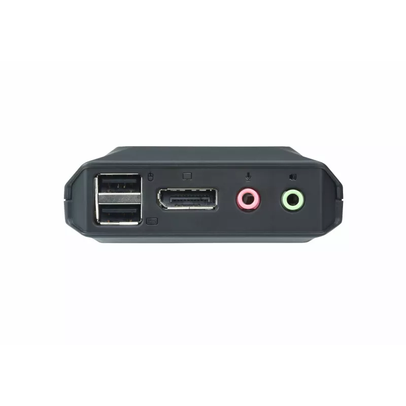 KVM-switch ATEN CS22DP-AT 2-poorts USB DisplayPort, 4K@30Hz, USB-A-console, audio, 1,2 m kabel