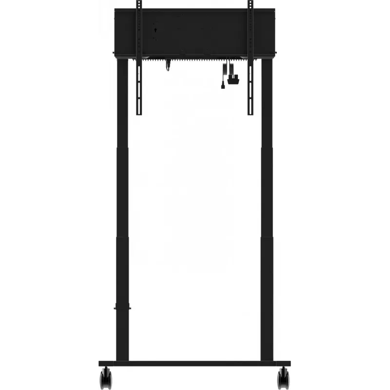 iiyama MD-CAR2031-B1 elektrische vloerlift op wielen voor displays van 55–105 inch, max. 120 kg, VESA 800x600, hoogte 850–1800 mm, zwart