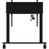 iiyama MD-CAR2031-B1 elektrische vloerlift op wielen voor displays van 55–105 inch, max. 120 kg, VESA 800x600, hoogte 850–1800 mm, zwart
