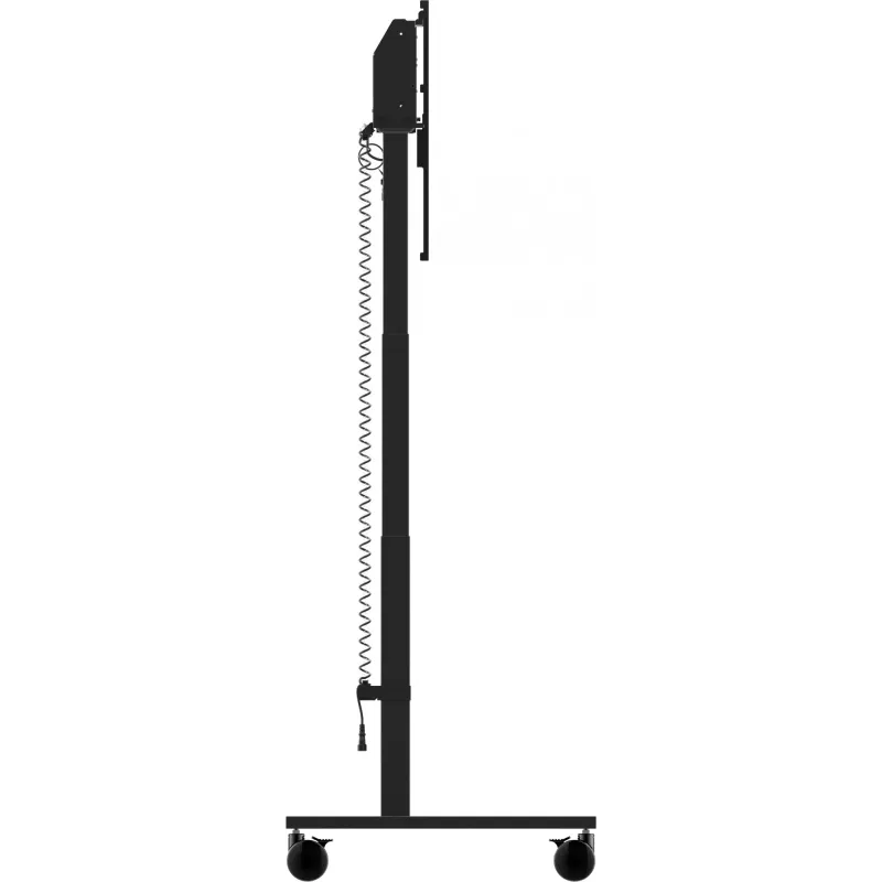 iiyama MD-CAR2031-B1 elektrische vloerlift op wielen voor displays van 55–105 inch, max. 120 kg, VESA 800x600, hoogte 850–1800 mm, zwart