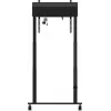 iiyama MD-CAR2031-B1 elektrische vloerlift op wielen voor displays van 55–105 inch, max. 120 kg, VESA 800x600, hoogte 850–1800 mm, zwart