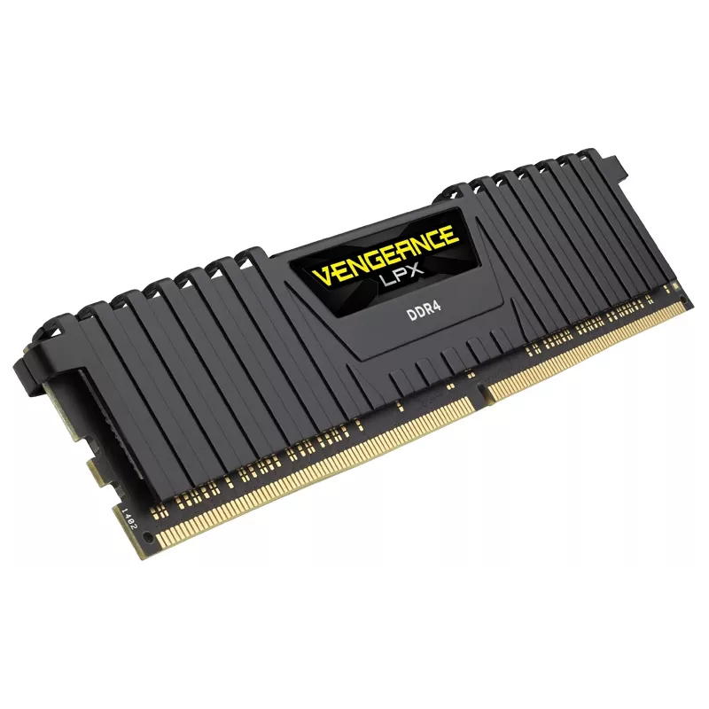 CORSAIR geheugen 64GB DDR4 3200MHz C16 low profile zwart