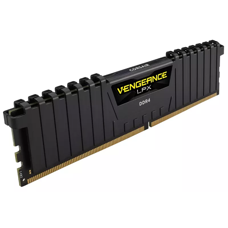 CORSAIR geheugen 64GB DDR4 3200MHz C16 low profile zwart