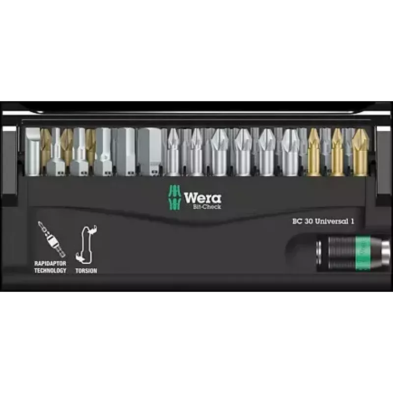 Schroevendraaier-bitset Wera 05056440001 29 st.