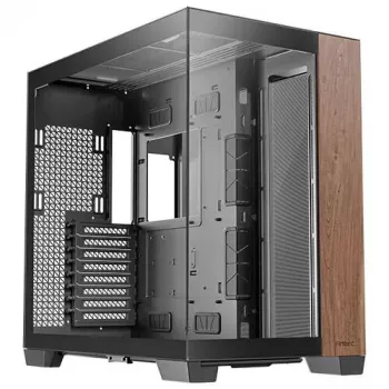 PC-behuizing Antec C8 Wood Full Tower zwart