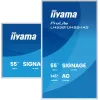Monitor iiyama LH5581UHSG-1AG 54,6 inch interactief flatpanel 4K Ultra HD 3840 x 2160