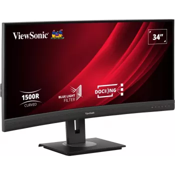 Viewsonic VG3456C computermonitor 86,4 cm (34 inch) 3440 x 1440 pixel UltraWide Quad HD LED zwart