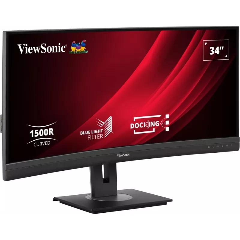 Viewsonic VG3456C computermonitor 86,4 cm (34 inch) 3440 x 1440 pixel UltraWide Quad HD LED zwart