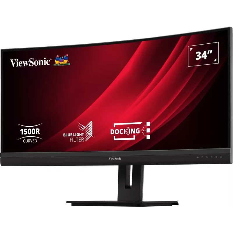 Viewsonic VG3456C computermonitor 86,4 cm (34 inch) 3440 x 1440 pixel UltraWide Quad HD LED zwart