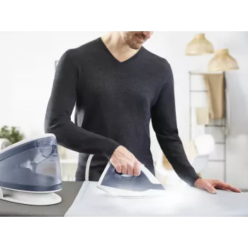 Tefal Express Optimal SV4110 2200 W 1,2 L keramisch Express Glide blauw, wit