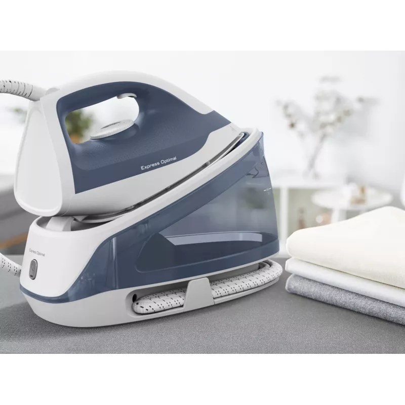 Tefal Express Optimal SV4110 2200 W 1,2 L keramisch Express Glide blauw, wit