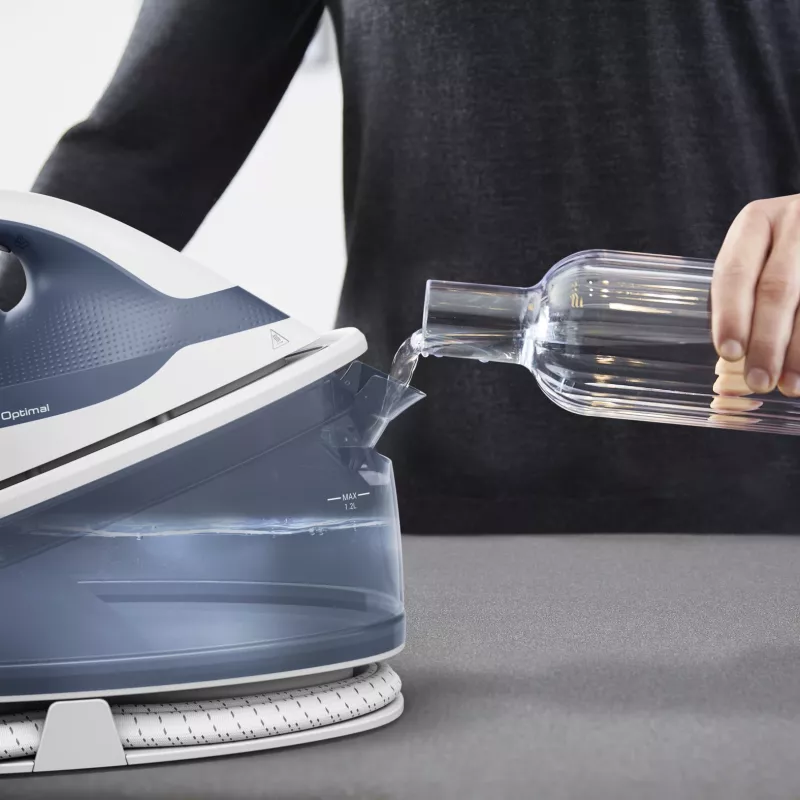 Tefal Express Optimal SV4110 2200 W 1,2 L keramisch Express Glide blauw, wit