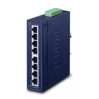 PLANET IP30 8-poorts industriële Gigabit switch