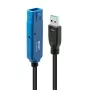Lindy 15m USB 3.0 Active Extension Pro, 15 m, USB A, USB A, USB 3.2 Gen 1 (3.1 Gen 1), 5 Gbit/s, zwart
