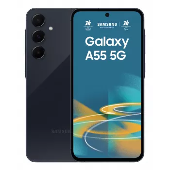 Samsung Galaxy A55 5G 16,8 cm (6,6 inch) hybride dual SIM Android 14 USB Type-C 8 GB 128 GB 5000 mAh marineblauw