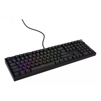 Mechanisch toetsenbord Genesis THOR 404 — full-size 100% USB QWERTY Engels, zwart, RGB