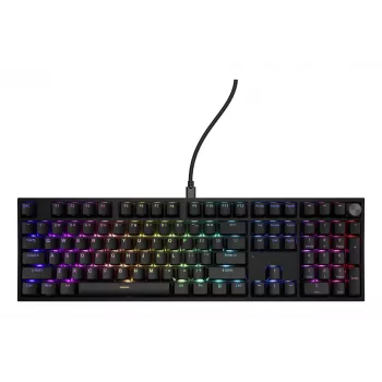 Mechanisch toetsenbord Genesis THOR 404 — full-size 100% USB QWERTY Engels, zwart, RGB