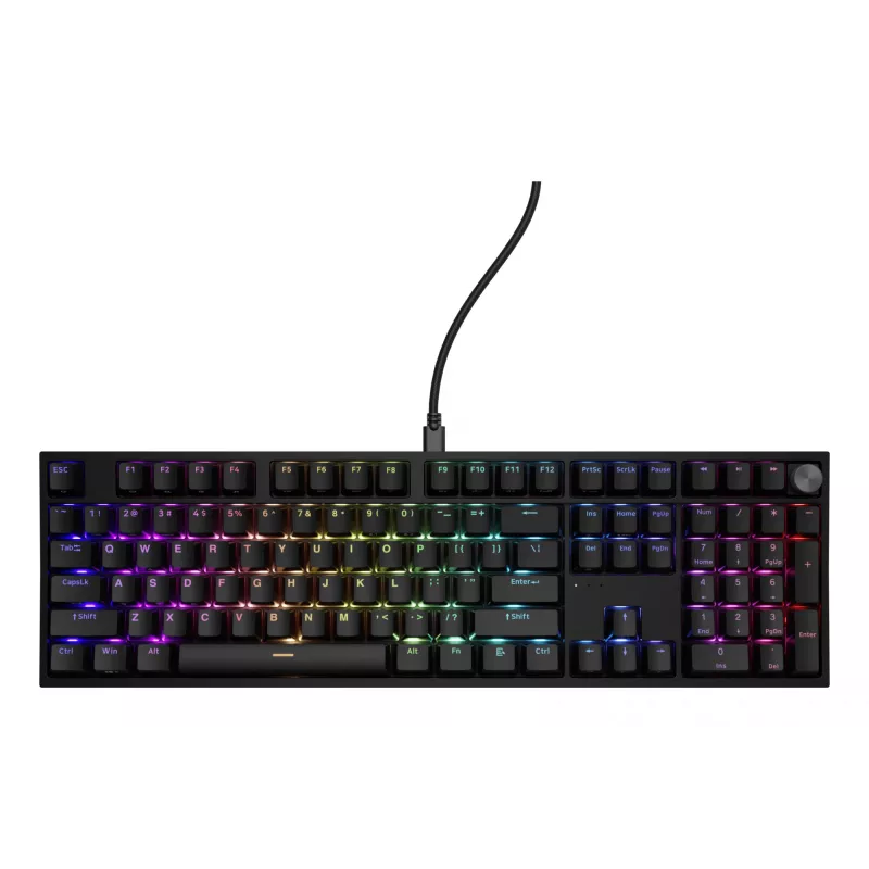 Mechanisch toetsenbord Genesis THOR 404 — full-size 100% USB QWERTY Engels, zwart, RGB