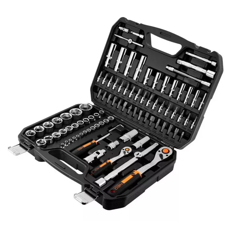 Dopsleutelset NEO Tools 10-062, 1/2 inch aandrijving, 10-delig