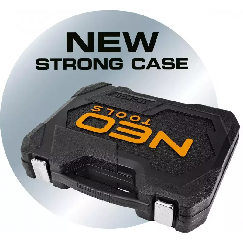 Dopsleutelset NEO Tools 10-062, 1/2 inch aandrijving, 10-delig