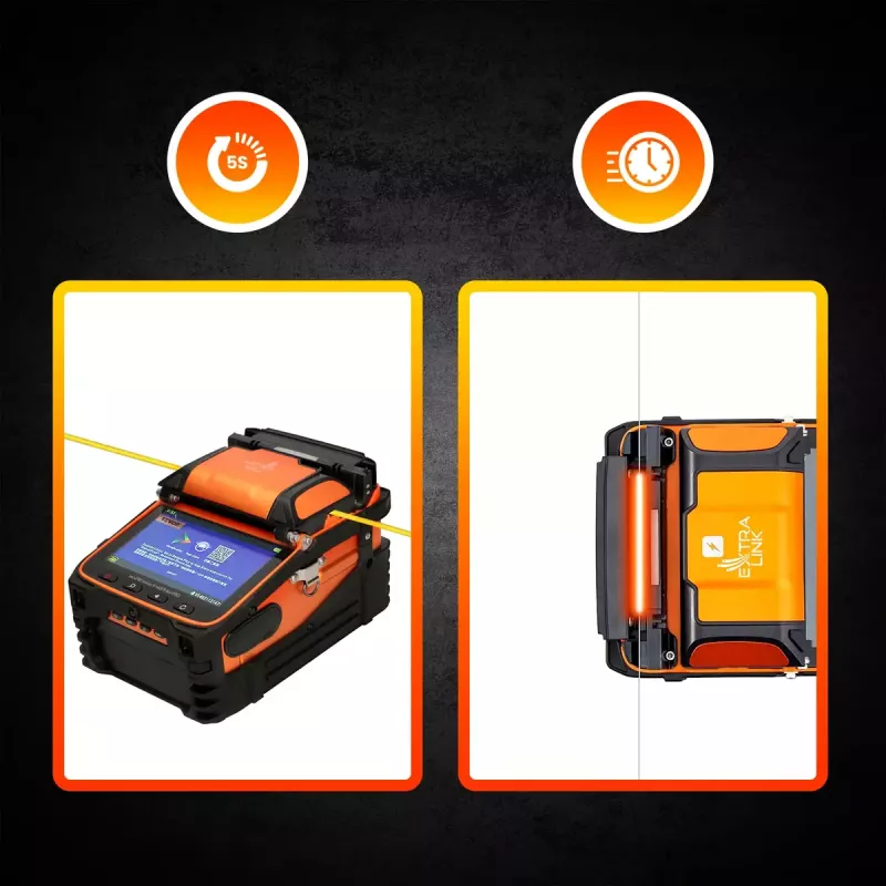 Fusielasmachine Extralink AI-9 7800mAh batterij LED-lamp LCD 5,1 inch