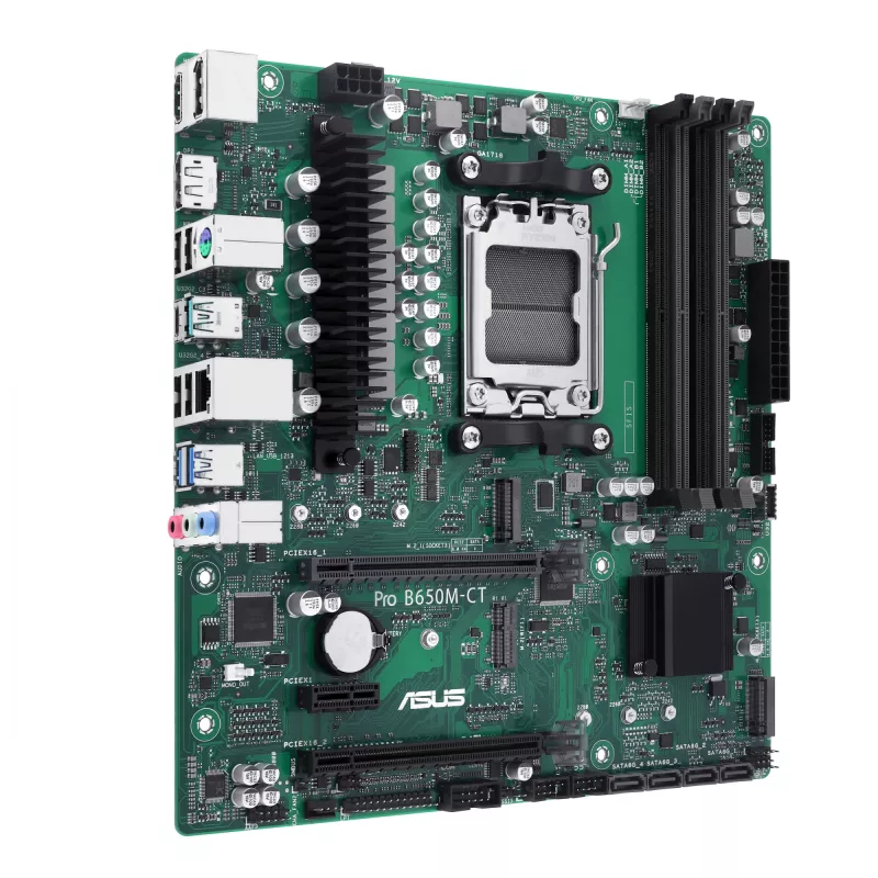 Moederbord ASUS PRO B650M-CT-CSM AMD B650 Socket AM5 micro ATX