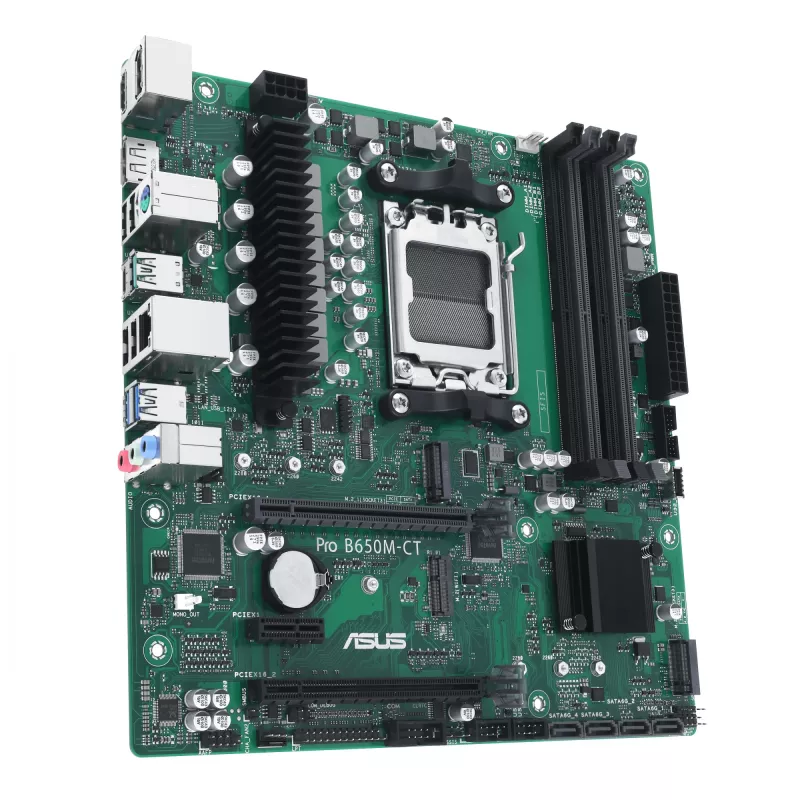 Moederbord ASUS PRO B650M-CT-CSM AMD B650 Socket AM5 micro ATX