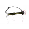Ledlenser HF8R Work hoofdlamp, LED, zwart
