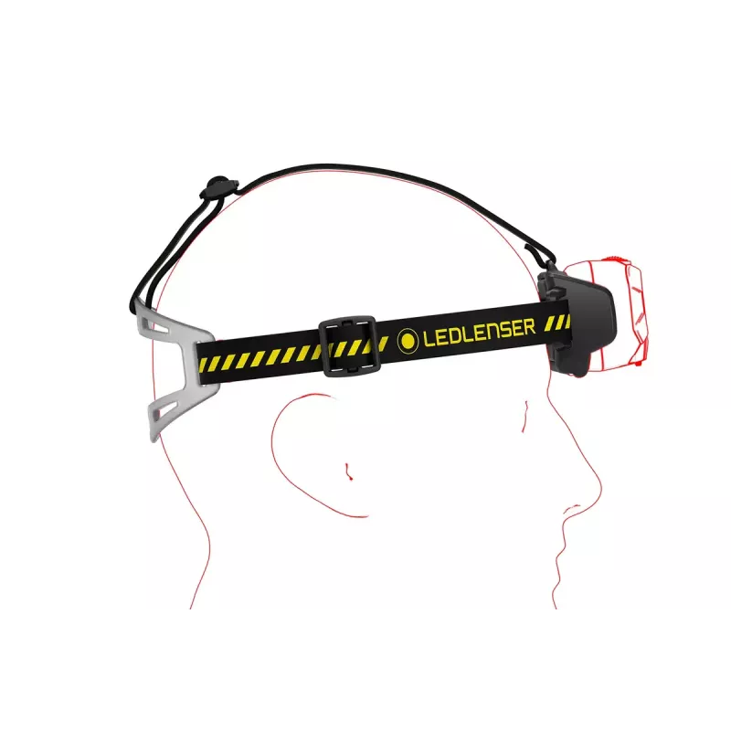 Ledlenser HF8R Work hoofdlamp, LED, zwart