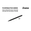 Monitor iiyama 55 inch TE5513A-B1AG 54,6 inch Interactief flatpanel 4K Ultra HD 3840 x 2160