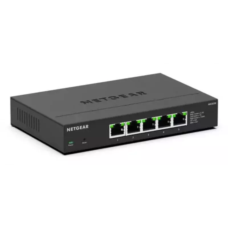 NETGEAR MS305E Unmanaged 2.5G Ethernet (100/1000/2500) Zwart
