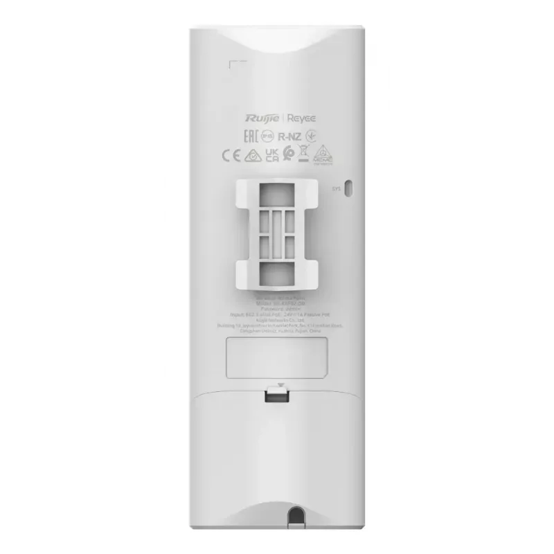 Ruijie Reyee RG-RAP62-OD draadloos outdoor-accesspoint, Wi-Fi 6, AX3000, dual-band, 1774 Mbps, PoE, Cloud, wit