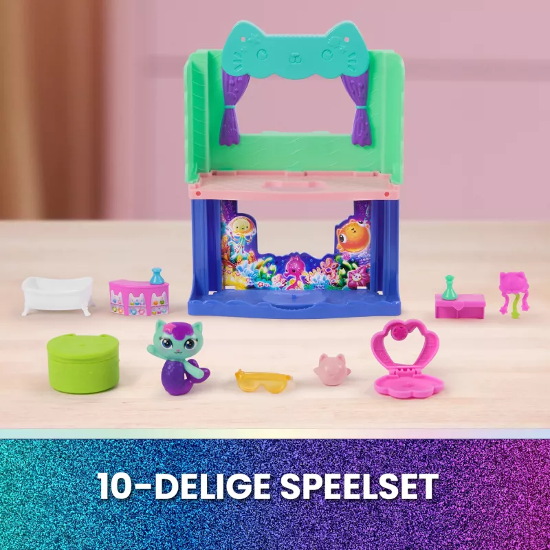 Speelfigurenset Spin Master Gabby's Dollhouse The Movie — MerCat's Spa-wesome badkameraccessoires, vanaf 3 jaar