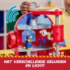 PAW Patrol Fire Rescue Command Center met Marshall-figuur, reddingsbrandweerauto, lichten, werper & geluidseffecten, kinderspeelgoed voor jongens en meisjes vanaf 3 jaar