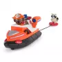 PAW Patrol Fire Rescue: Zuma reddingsbrandweerboot met actiefiguur, afschietbare reddingsboei, wasbeer & speelgoedboot, kinderspeelgoed voor jongens & meisjes vanaf 3 jaar