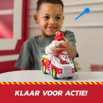 Brandweer-speelgoedauto Spin Master Marshall Rescue Fire Engine met actiefiguur, projectielwerper, kunststof, vanaf 3 jaar
