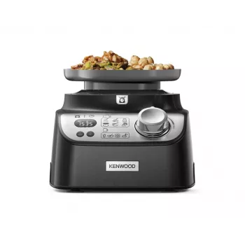 Kenwood compacte keukenmachine MultiPro XL Weigh+ zwart – 1.000 W, geïntegreerde weegschaal, mixeropzetstuk